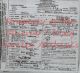 Julia Parker Conry death certificate