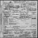 Fannie Comer McFee death certificate 1952